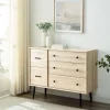Kirkland's Home Dressers & Chests-Eden Light Birch Tapered Legs Dresser