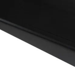 Kirkland's Home Coffee Tables-Ellis Black And White Wood Coffee Table