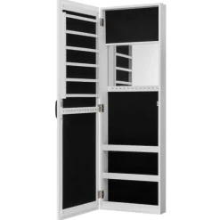 Kirkland's Home Armoires-Eloise Armoire Jewelry Mirror