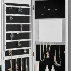 Kirkland's Home Armoires-Eloise Armoire Jewelry Mirror