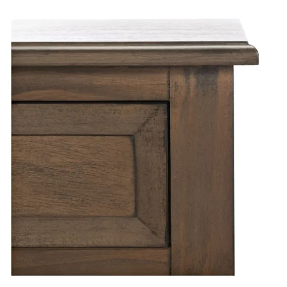Kirkland's Home Accent & End Tables-Emory Natural Single Drawer Accent Table