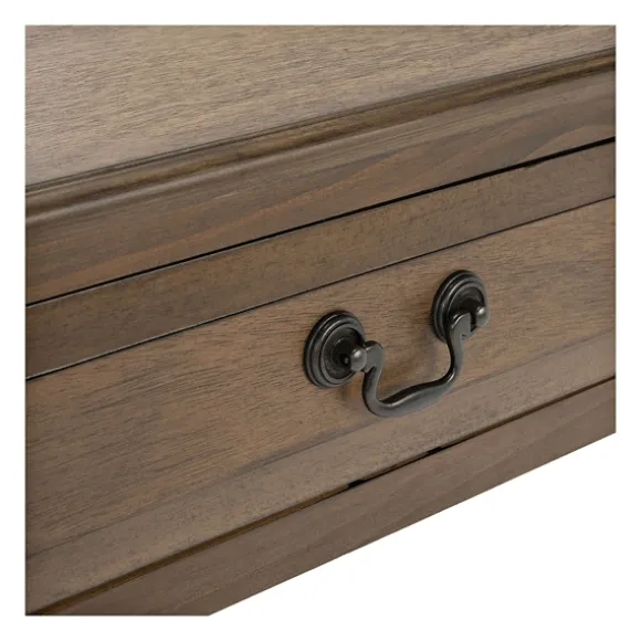 Kirkland's Home Accent & End Tables-Emory Natural Single Drawer Accent Table