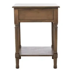 Kirkland's Home Accent & End Tables-Emory Natural Single Drawer Accent Table