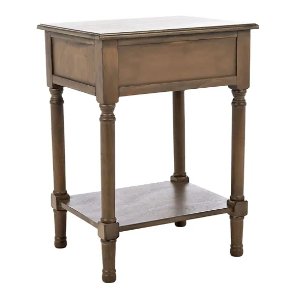 Kirkland's Home Accent & End Tables-Emory Natural Single Drawer Accent Table