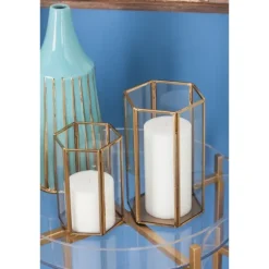 Kirkland's Home Lanterns-En Geometric 3-Pc. Decorative Lantern Set