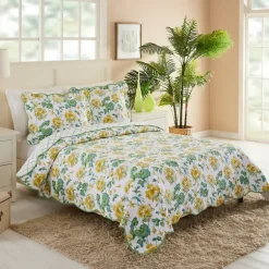 Kirkland's Home Quilts-English Meadow 3-Pc. King Quilt Set