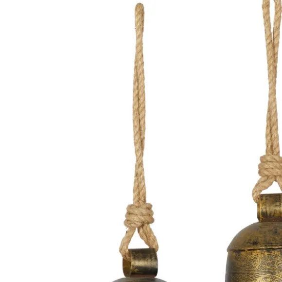 Kirkland's Home Decorative Accents-Engraved Hanging Decorative Bells, Set Of 3