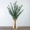 Kirkland's Home Arrangements & Greenery-Eucalyptus And Amber Glass Vase Arrangement