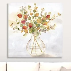 Kirkland's Home Canvas Art-Eucalyptus Vase Spice Ii Canvas Art Print