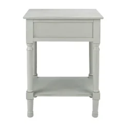Kirkland's Home Accent & End Tables-Evelina Textured Single Drawer Accent Table