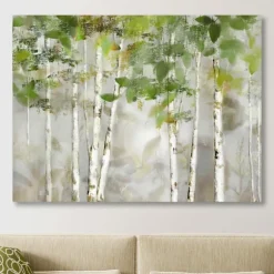 Kirkland's Home Canvas Art-Evergreen Forest Giclee Canvas Art Print