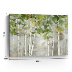 Kirkland's Home Canvas Art-Evergreen Forest Giclee Canvas Art Print