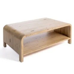 Kirkland's Home Coffee Tables-Everson Wood Coffee Table
