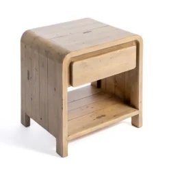 Kirkland's Home Accent & End Tables-Everson Wood Side Table