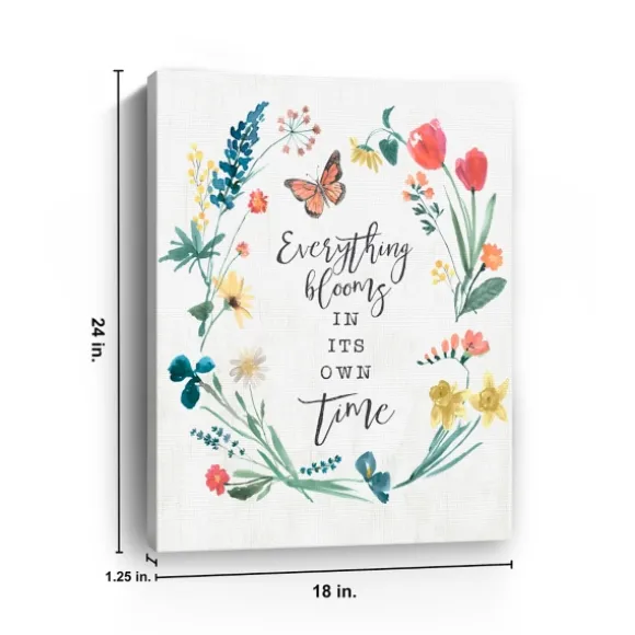 Kirkland's Home Canvas Art-Everything Blooms Canvas Art Print