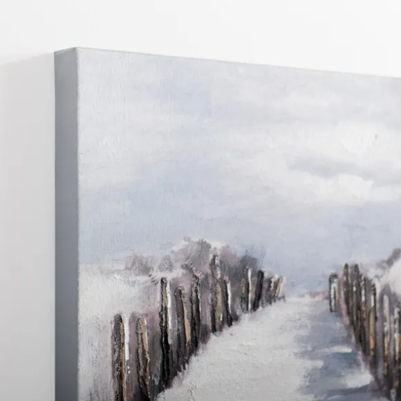 Kirkland's Home Canvas Art-Faded Beach Path Canvas Art Print