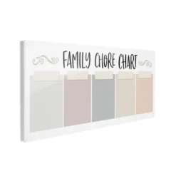 Kirkland's Home Wall Storage-Family Chore Acrylic Dry Erase Board