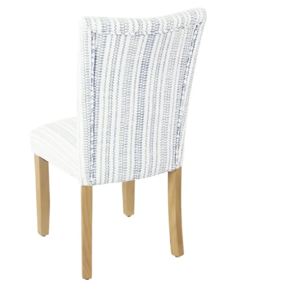 Kirkland's Home Dining Chairs-Farmhouse Stripes Highback Dining Chairs, Set Of 2