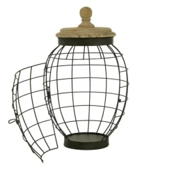 Kirkland's Home Decorative Bowls & Jars-Farmhouse Wire Frame 2-Pc. Decorative Jar Set