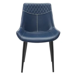 Kirkland's Home Dining Chairs-Faux Leather Stitched Chairs, Set Of 2