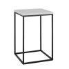 Kirkland's Home Accent & End Tables-Faux Marble Open Frame Side Table