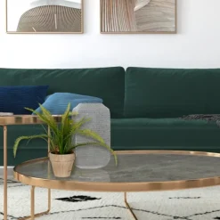 Kirkland's Home Arrangements & Greenery-Fern Bush In Distressed Ivory Planter