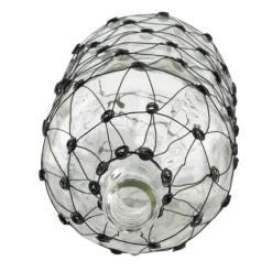 Kirkland's Home Vases-Fishnet Wire Wrapped Vase