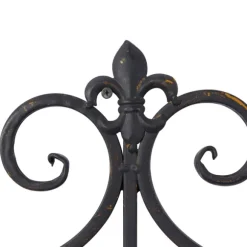 Kirkland's Home Sconces-Fleur Distressed Black Iron Sconce, 25 In.
