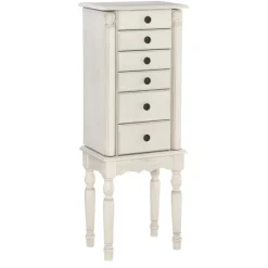 Kirkland's Home Dressers & Chests-Flip Top 5-Drawer Wood Armoire