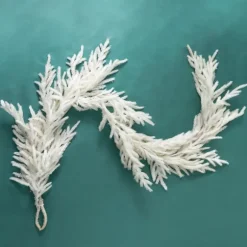 Kirkland's Home Arrangements & Greenery-Flocked Norfolk Pine Garland