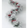 Kirkland's Home Arrangements & Greenery-Flocked Pine And Berry Garland