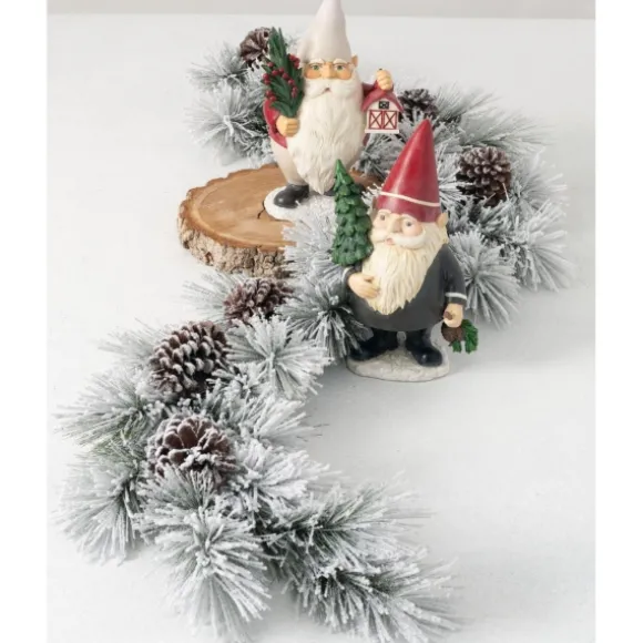 Kirkland's Home Arrangements & Greenery-Flocked Pine And Pine Cone Garland