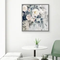 Kirkland's Home Canvas Art-Flower Impressions Framed Canvas Art Print