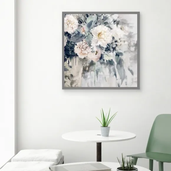 Kirkland's Home Canvas Art-Flower Impressions Framed Canvas Art Print