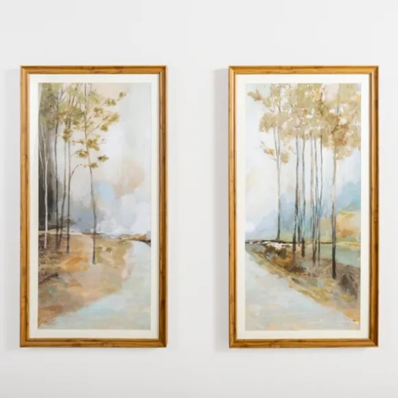 Kirkland's Home Framed Art-Forest Path Ii Framed Art Print