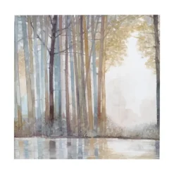 Kirkland's Home Canvas Art-Forest Reflections Canvas Art Prints, Set Of 3