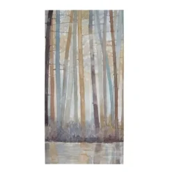 Kirkland's Home Canvas Art-Forest Reflections Canvas Art Prints, Set Of 3