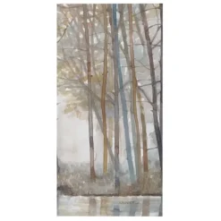 Kirkland's Home Canvas Art-Forest Reflections Canvas Art Prints, Set Of 3
