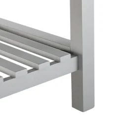 Kirkland's Home Bathroom Furniture-Foster Wood Backsplash Sink Vanity