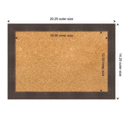 Kirkland's Home Memo & Chalkboards-Framed Corkboard