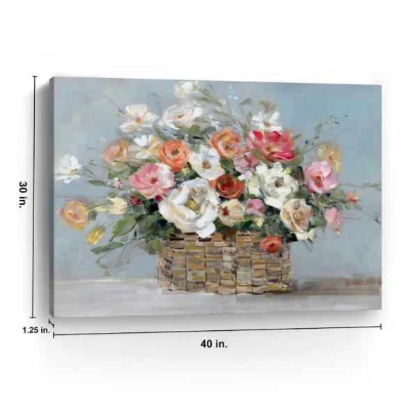 Kirkland's Home Canvas Art-Fresh Flower Market Canvas Art Print