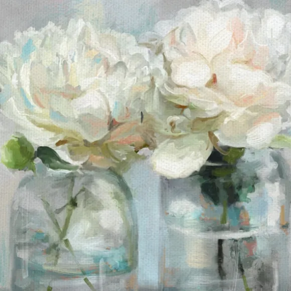 Kirkland's Home Canvas Art-Fresh Picked Peonies Canvas Art Print