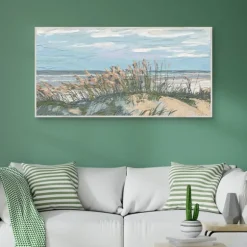 Kirkland's Home Canvas Art-From The Dunes Framed Canvas Art Print