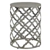 Kirkland's Home Accent & End Tables-Geometric Frame Metal Accent Table