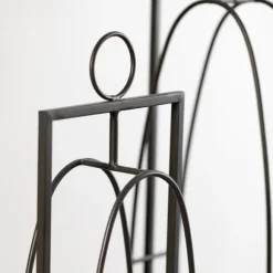 Kirkland's Home Sconces-Geometric Oval 2-Pc. Hurricane Sconce Set