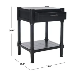 Kirkland's Home Accent & End Tables-Geometrical Industrial Pull Accent Table
