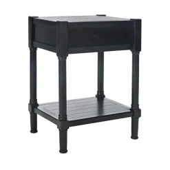Kirkland's Home Accent & End Tables-Geometrical Industrial Pull Accent Table