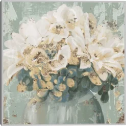 Kirkland's Home Canvas Art-Gilded Cottage Ii Framed Canvas Art Print