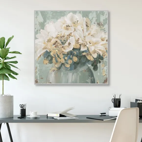 Kirkland's Home Canvas Art-Gilded Cottage Ii Framed Canvas Art Print