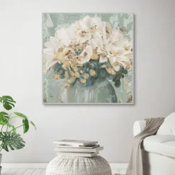 Kirkland's Home Canvas Art-Gilded Cottage Ii Framed Canvas Art Print